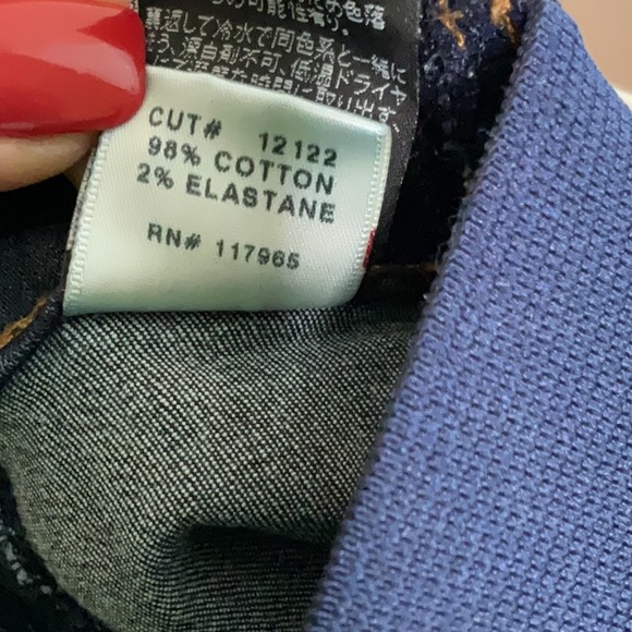 217. J BRAND MAMA J Starless Maternity Blue Jeans 30 /10 - Picture 12 of 14